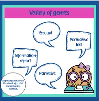 Reading and Comprehension Package - image 3 of 3