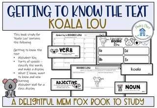 Koala Lou Book Study - image 2 of 5