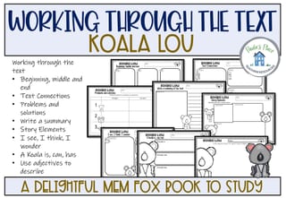 Koala Lou Book Study - image 3 of 5