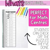 FREE Differentiated Number Puzzles I Number & Place Value I Math Centres & Game - thumbnail 5 of 5