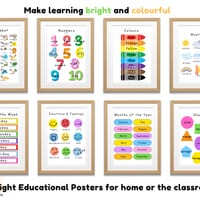 English Educational Posters - Colourful Classroom Display - thumbnail 1 of 6