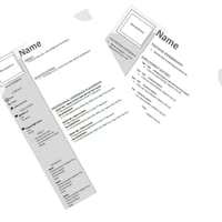 Teaching Resume Template - thumbnail 1 of 1