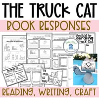 The Truck Cat Reading, Writing and Craft Tasks