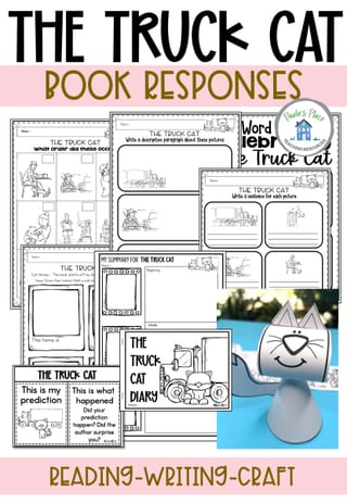 The Truck Cat Reading, Writing and Craft Tasks - image 2 of 7