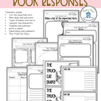The Truck Cat Reading, Writing and Craft Tasks - thumbnail 5 of 7