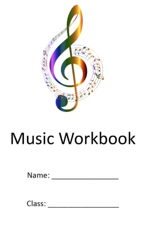Music workbook - image 1 of 3
