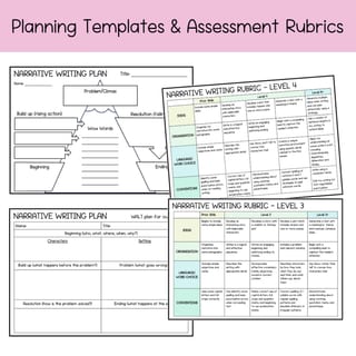 Year 3/4 Narrative Writing Prompts - editable - VIC/Aus Curriculum Aligned - image 4 of 4