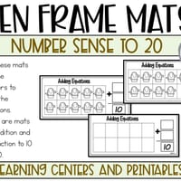Addition and Subtraction to 20 Cactus Theme - thumbnail 7 of 8