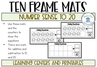 Addition and Subtraction to 20 Cactus Theme - image 7 of 8