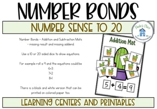 Addition and Subtraction to 20 Cactus Theme - image 6 of 8