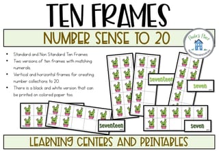 Addition and Subtraction to 20 Cactus Theme - image 4 of 8