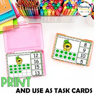 St Patrick's Day Counting 0-20 with Ten Frames - Math Google Slides Foundation - Year 1 AC9MFNO1 - image 7 of 8