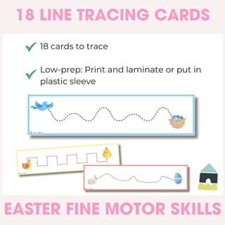 Easter | Line Tracing | Fine Motor Skills - image 2 of 3