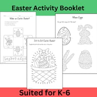 Easter Activity Booklet | Fun & Engaging Easter Worksheets for Primary Students - thumbnail 3 of 4