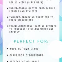 10 Weeks of Editable Growth Mindset and Positivity Slides - thumbnail 2 of 5