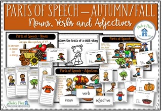 Parts of Speech - Autumn/Fall Theme - image 2 of 8