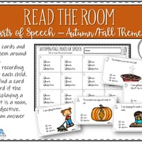 Parts of Speech - Autumn/Fall Theme - thumbnail 7 of 8