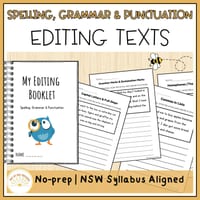 Editing Texts Worksheets | Grammar & Punctuation | Years 2 & 3 - thumbnail 1 of 3