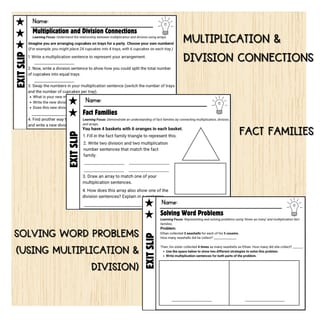 Stage 2 Year A, Unit 6 and 7 Differentiated Exit Tickets Assessment BUNDLE - image 4 of 4