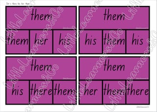 Tricky Word Match Activity (NSW font) - image 3 of 5