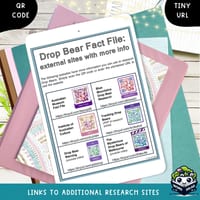 Myths & Legends: Drop Bears | writing prompts | research task | April Fool's Day - thumbnail 4 of 5
