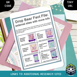 Myths & Legends: Drop Bears | writing prompts | research task | April Fool's Day - image 4 of 5