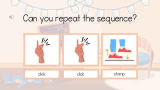 Kindy | Phase One | Body Percussion | Repeat After Me | Interactive Lesson - image 3 of 5