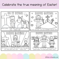 Easter Colouring in | Easter Story | Christian Easter - thumbnail 3 of 3