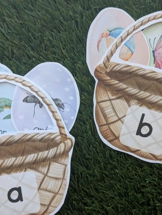 EASTER | Initial Sound Sorting Activity | A-Z Initial Sound | Table Top Activity - image 3 of 7