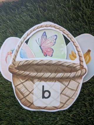EASTER | Initial Sound Sorting Activity | A-Z Initial Sound | Table Top Activity - image 5 of 7