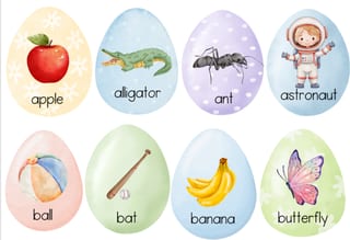 EASTER | Initial Sound Sorting Activity | A-Z Initial Sound | Table Top Activity - image 7 of 7