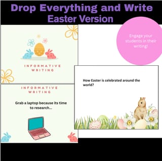 Drop Everything and Write- Easter Version - image 2 of 3