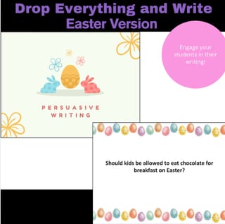 Drop Everything and Write- Easter Version - image 3 of 3