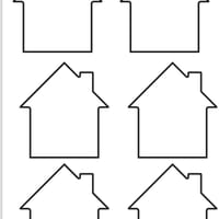 FREE Family Portrait House Template – Back to School Activity - thumbnail 1 of 1