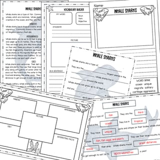 SCIENCE OF READING COMPREHENSION PACK: ANIMALS - GROWING BUNDLE - image 3 of 5