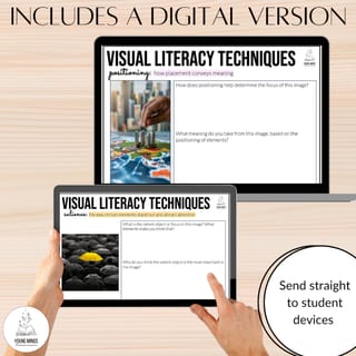 Visual Literacy Elements Task Cards Activity | Australian Curriculum v9 Y4-7 - image 3 of 3
