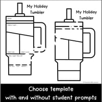 My Holiday Tumbler – Fun & Flexible Recount Writing Activity - thumbnail 2 of 3