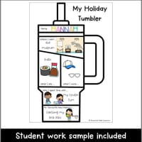 My Holiday Tumbler – Fun & Flexible Recount Writing Activity - thumbnail 3 of 3