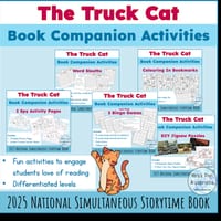 The Truck Cat Differenetiated Book Companion - National Simultaneous Storytime 2025 - thumbnail 5 of 5