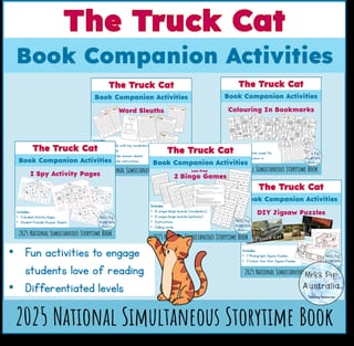 The Truck Cat Differenetiated Book Companion - National Simultaneous Storytime 2025 - image 5 of 5