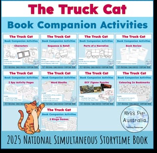 The Truck Cat Differenetiated Book Companion - National Simultaneous Storytime 2025 - image 3 of 5