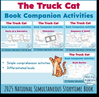 The Truck Cat Differenetiated Book Companion - National Simultaneous Storytime 2025 - image 4 of 5