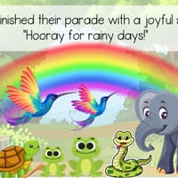 KINDY | Phonics | Phase 1 | Aspect 3 | Body Percussion | Stories | Rainy Day Parade - thumbnail 5 of 5