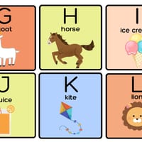Digital Alphabet Flashcards with Pictures - thumbnail 2 of 3