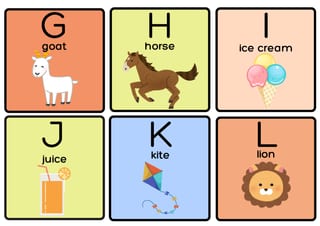 Digital Alphabet Flashcards with Pictures - image 2 of 3