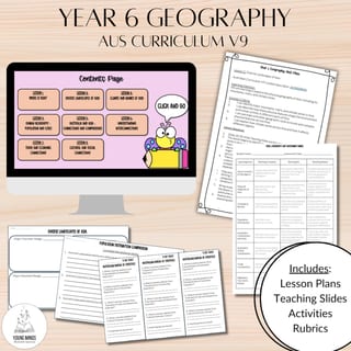 Year 6 Aus v9 HaSS Unit - Geography | Lessons, Slides, Activities, Rubrics - image 1 of 4
