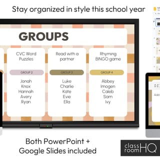 Retro SUNDAZED Daily Slides | Editable Google Slides™ & PowerPoint Templates - image 3 of 5