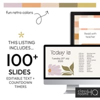 Retro SUNDAZED Daily Slides | Editable Google Slides™ & PowerPoint Templates - thumbnail 2 of 5