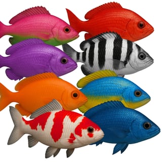 Colourful Fish - Dynamic Icons for Language Teachers - image 1 of 1