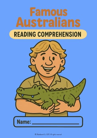 Stage 3 Reading Comprehension Pack 1 (Famous Australians) - image 2 of 7